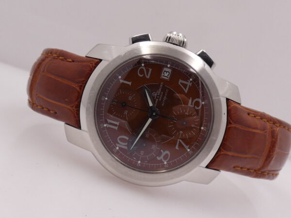 Cronografo Baume & Mercier Capeland BRONZE DIAL WITH BOX Automatico Acciaio Anno 2000's MV045216