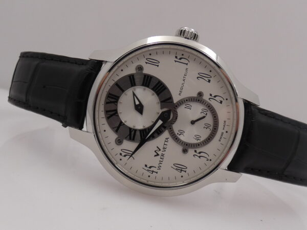 Wyler Vetta Regulateur Moby Dick 44mm LIMITED EDITION 275pcs Automatico Wyler 1830 Acciaio WV0045EE