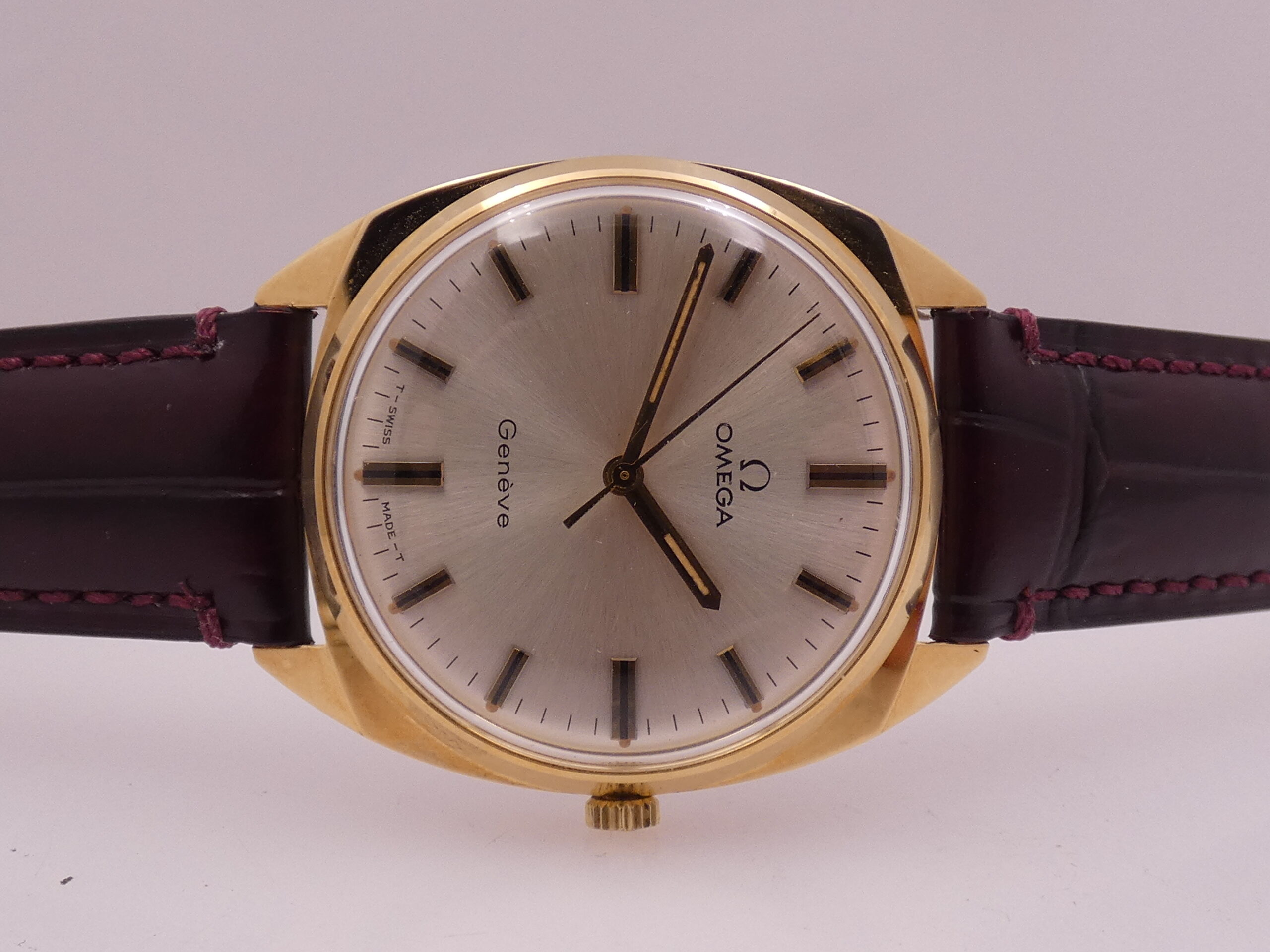 Omega Genève ORO MASSICCIO 18Kt ANNO 1969 Carica Manuale TOP CONDITION With BOX Ref. 181-91008 - immagine 6