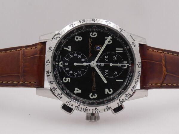 Eberhard & Co. Tazio Nuvolari Gold Car Collection 43mm 31038 Automatico Acciaio Côtes de Genève Bezel