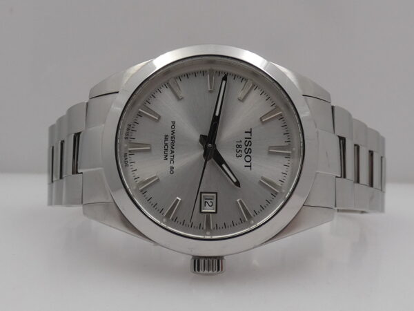 Tissot Gentleman Powermatic 80 Silicium BOX&PAPERS Anno 2022 T12740 Automatico Acciaio