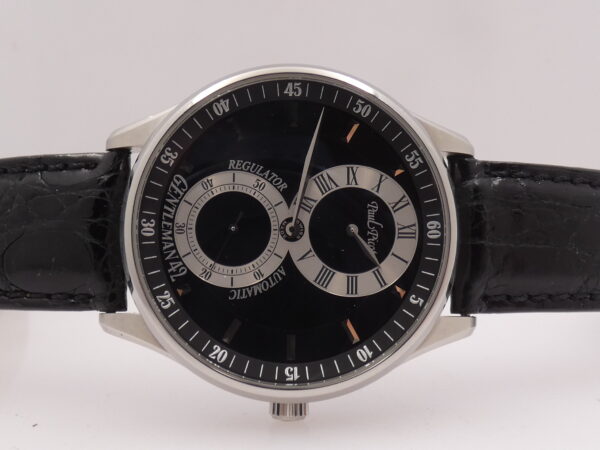 Paul Picot Gentleman 42 Regulator 4114 BOX PAPERS & TAG PRICE Automatico TOP CONDITION Acciaio