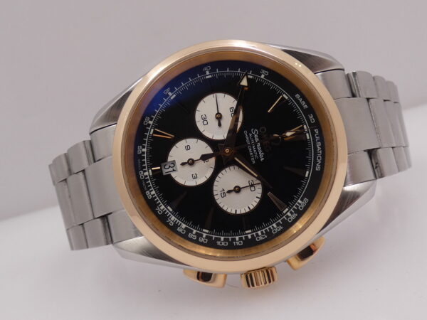 Cronografo Omega Seamaster Aqua Terra BOX&PAPERS Anno 2019 Ghiera Oro Rosa 18Kt Automatico Acciaio