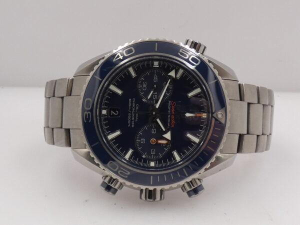 Cronografo Omega Seamaster Planet Ocean Co-Axial TOP CONDITION BOX&PAPERS Anno 2014 Automatico Titanio