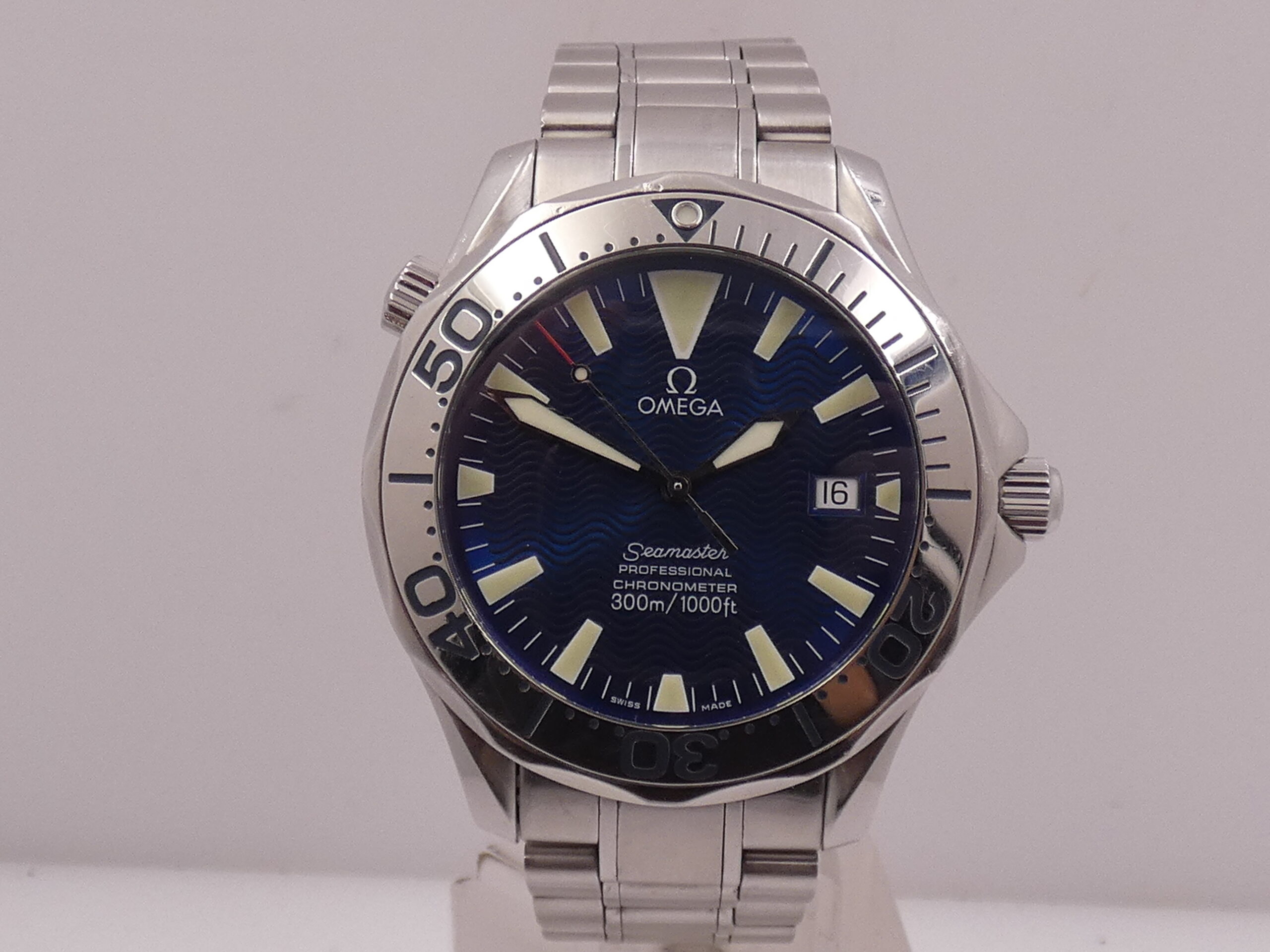 Omega Seamaster Diver 300 M Professional 2255.88.00 WITH PAPERS Anno 2008 Automatico Acciaio 168.1640 - immagine 6