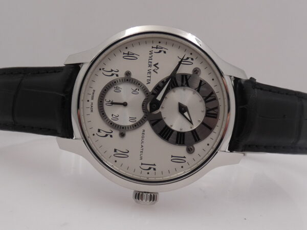 Wyler Vetta Regulateur Moby Dick 44mm LIMITED EDITION 275pcs Automatico Wyler 1830 Acciaio WV0045EE