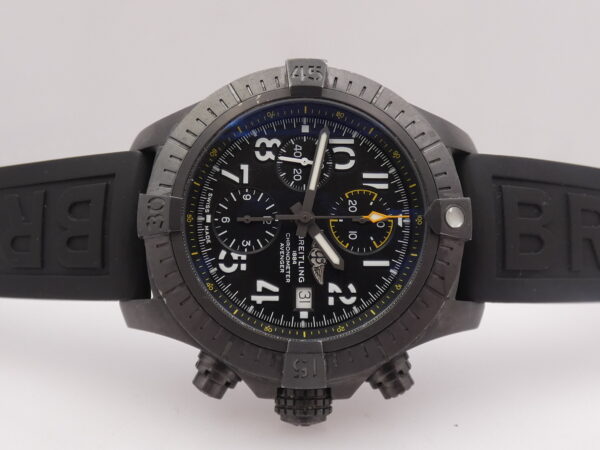Cronografo Breitling Avenger 45 Night Mission V13317 BOX&PAPERS Titanio Automatic Chronometer