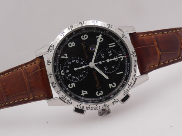 Eberhard & Co. Tazio Nuvolari Gold Car Collection 43mm 31038 Automatico Acciaio Côtes de Genève Bezel