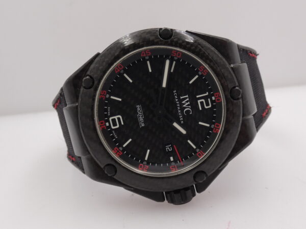 IWC Ingenieur Automatic Performance RED IW3224 LIMITED EDITION 100pcs With PAPERS Anno 2013 Fibra di Carbonio IWC For MERCEDES AMG PETRONAS Formula One™ Team