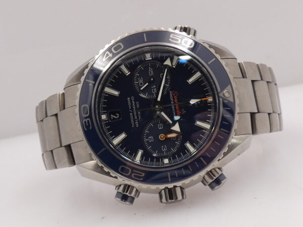 Cronografo Omega Seamaster Planet Ocean Co-Axial TOP CONDITION BOX&PAPERS Anno 2014 Automatico Titanio