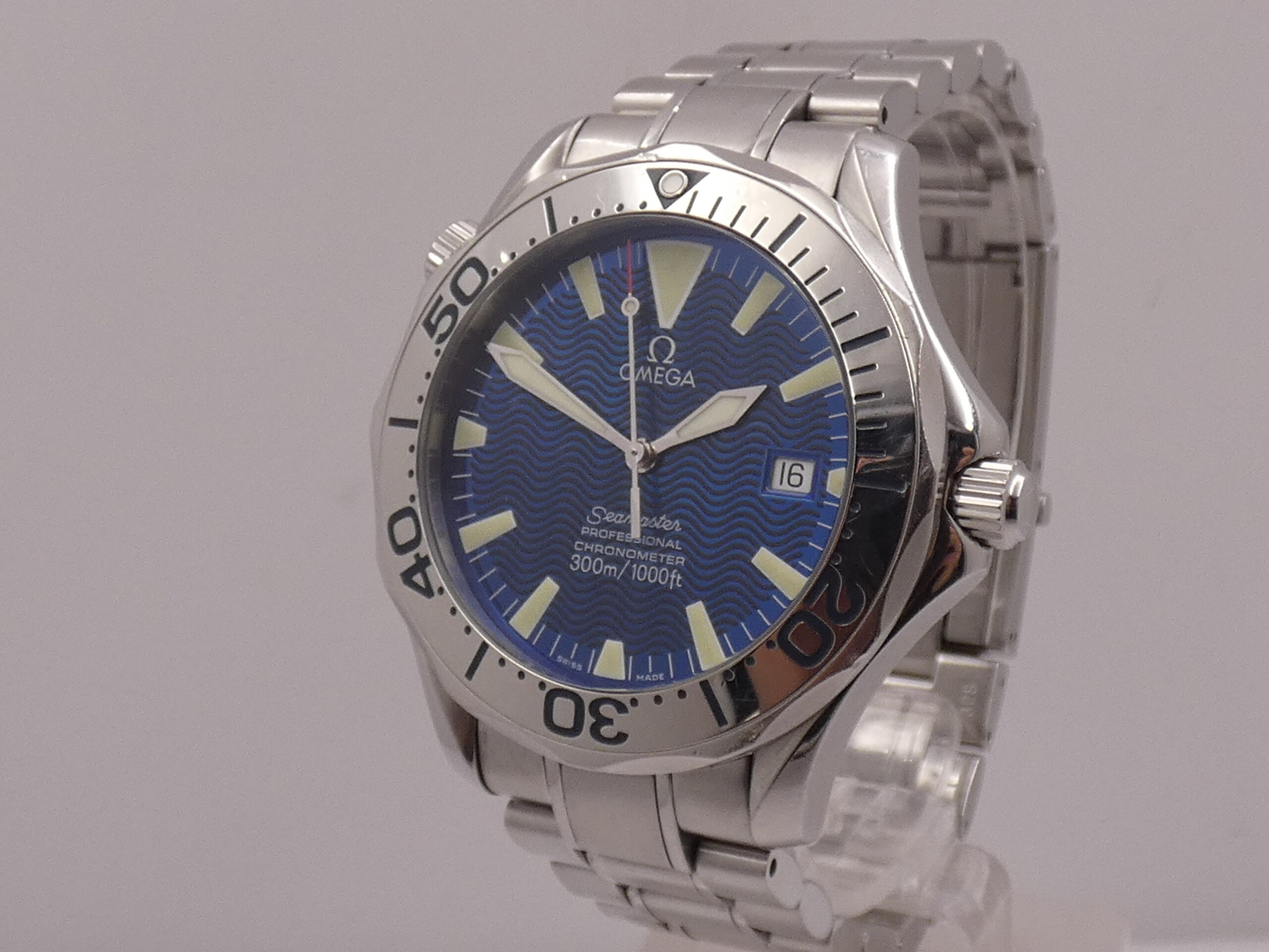 Omega Seamaster Diver 300 M Professional 2255.88.00 WITH PAPERS Anno 2008 Automatico Acciaio 168.1640 - immagine 7
