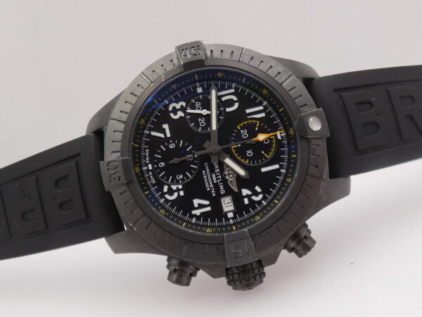 Cronografo Breitling Avenger 45 Night Mission V13317 BOX&PAPERS Titanio Automatic Chronometer