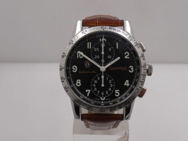 Eberhard & Co. Tazio Nuvolari Gold Car Collection 43mm 31038 Automatico Acciaio Côtes de Genève Bezel