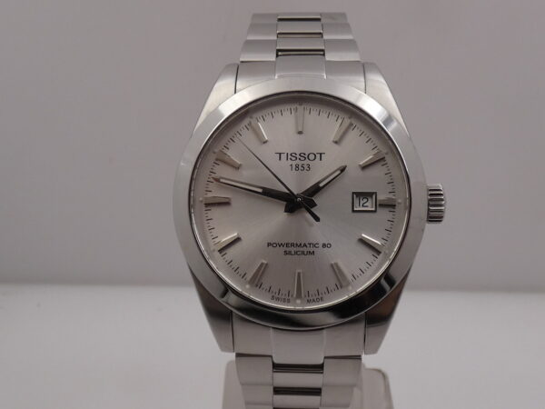 Tissot Gentleman Powermatic 80 Silicium BOX&PAPERS Anno 2022 T12740 Automatico Acciaio