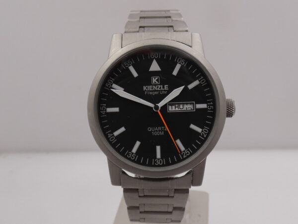 Kienzle Aviator Flieger Day Date Military Acciaio Sabbiato Anni 2000's