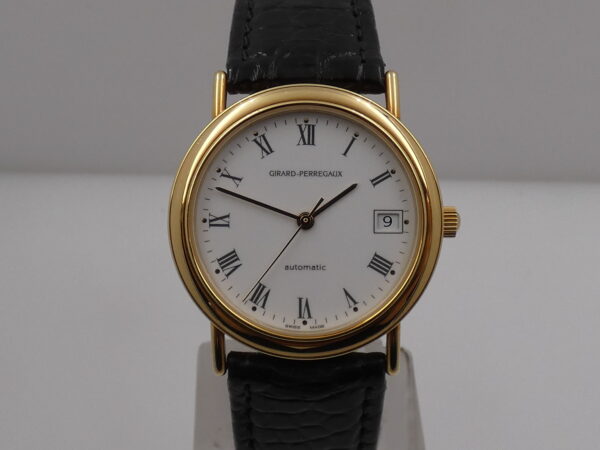 Girard Perregaux 30 Anni in Fiat 47990 N.O.S. Oro Massiccio 18 Kt NEW OLD STOCK Automatic Date