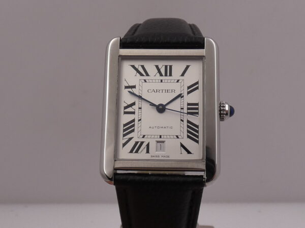 Cartier Tank Solo XL W5200027 BOX&PAPERS Anno 2015 Automatic Date 3800 Acciaio