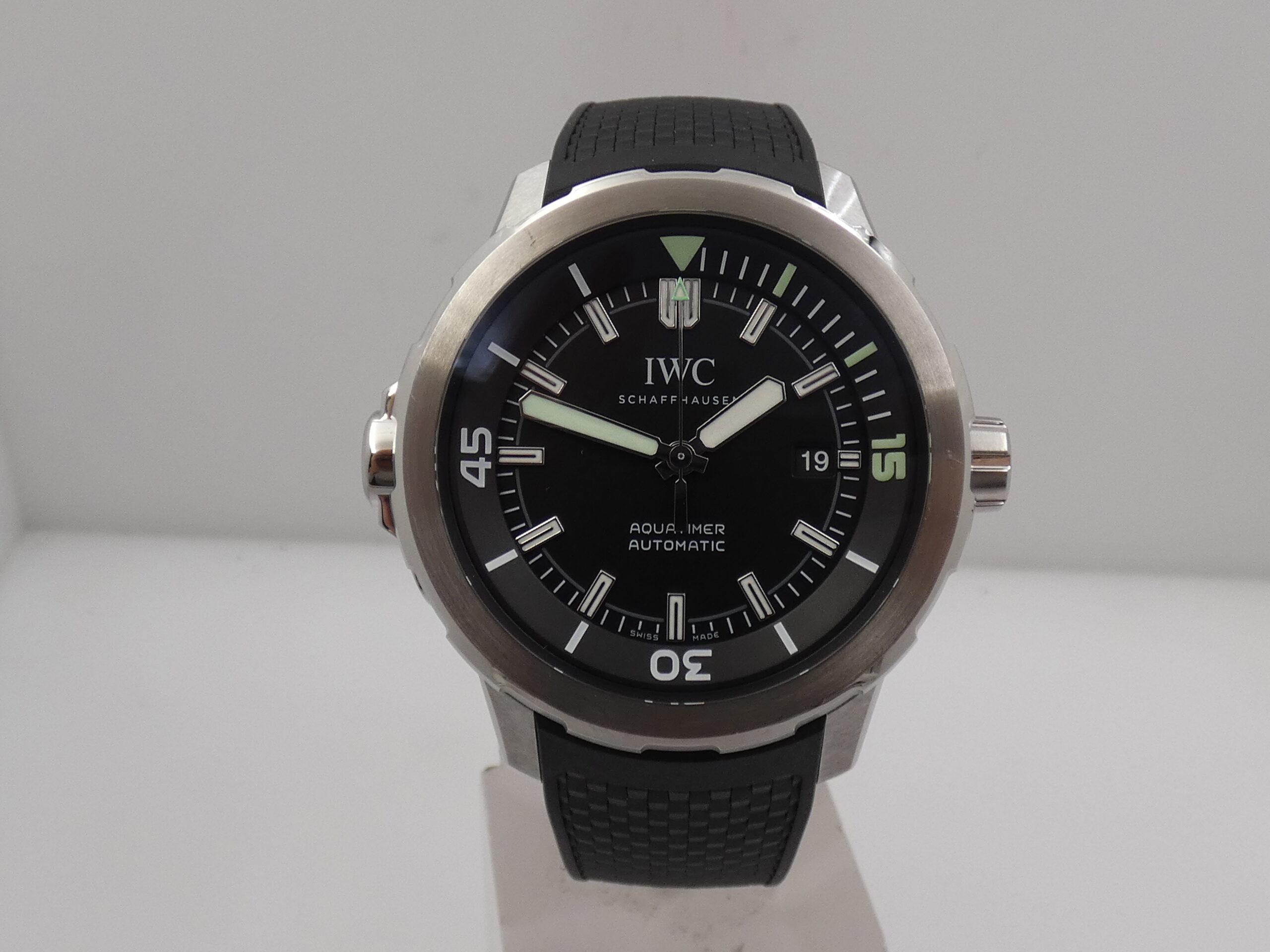 IWC Aquatimer Automatico IW3290 WITH ITALIAN PAPERS Anno 2022 Acciaio - immagine 8