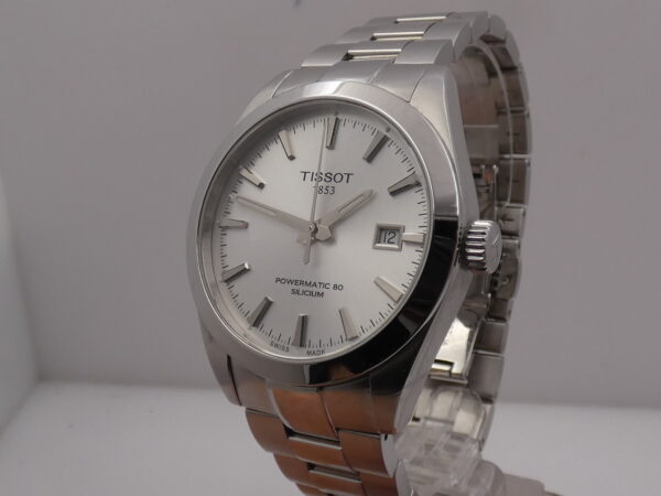Tissot Gentleman Powermatic 80 Silicium BOX&PAPERS Anno 2022 T12740 Automatico Acciaio