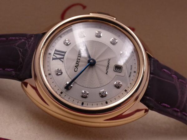 Cartier Clé de Cartier Mid-Size 31mm 3947 DIAMONDS DIAL Oro Rosa 18Kt BOX&PAPERS Anno 2021 For Ladies WJCL0031