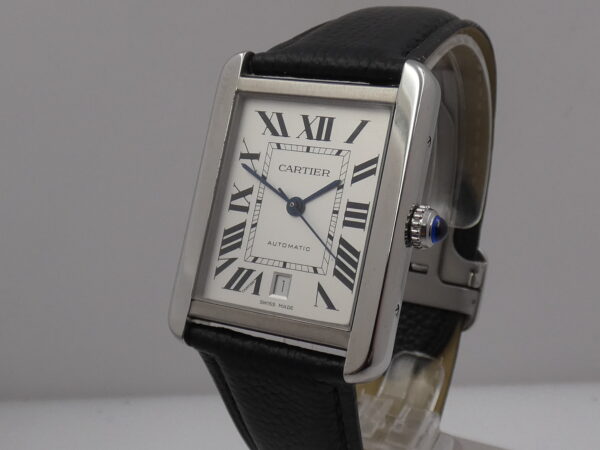 Cartier Tank Solo XL W5200027 BOX&PAPERS Anno 2015 Automatic Date 3800 Acciaio