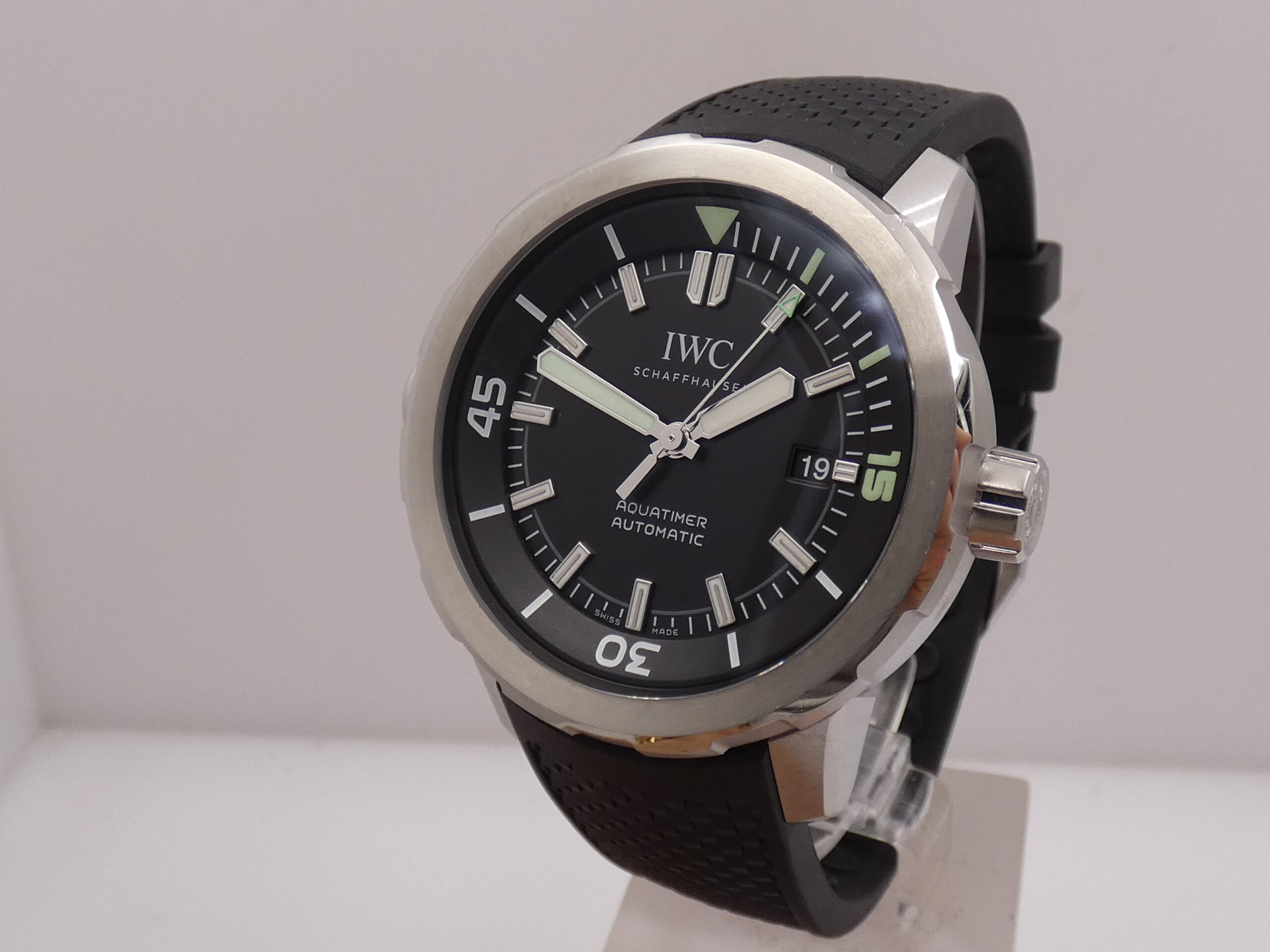 IWC Aquatimer Automatico IW3290 WITH ITALIAN PAPERS Anno 2022 Acciaio - immagine 9