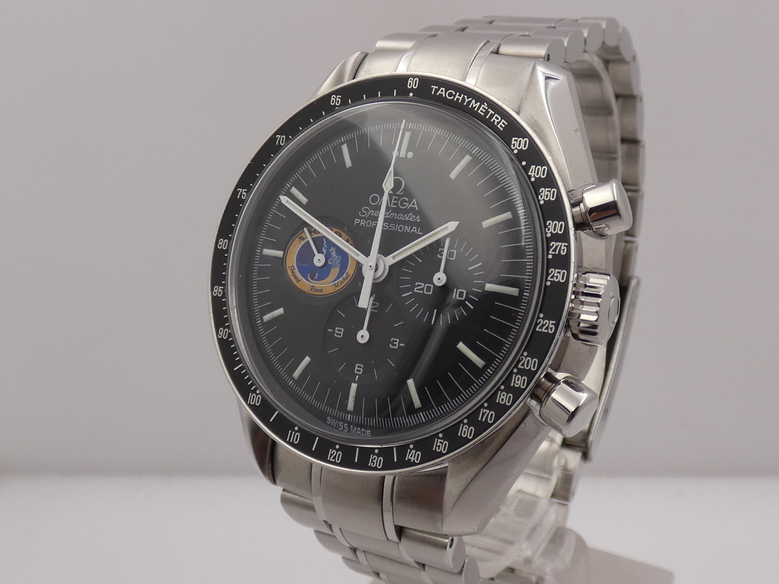 Cronografo Omega Speedmaster Missions Apollo XIV 35971700 BOX&PAPERS Anno 1999 Manuale 145.0022 - immagine 9