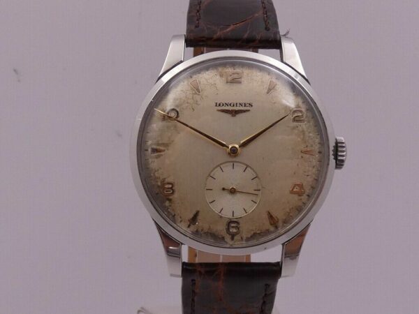 Longines Calatrava Oversize 37 mm 4914-22 Acciaio ANNO 1953 Carica Manuale Vintage