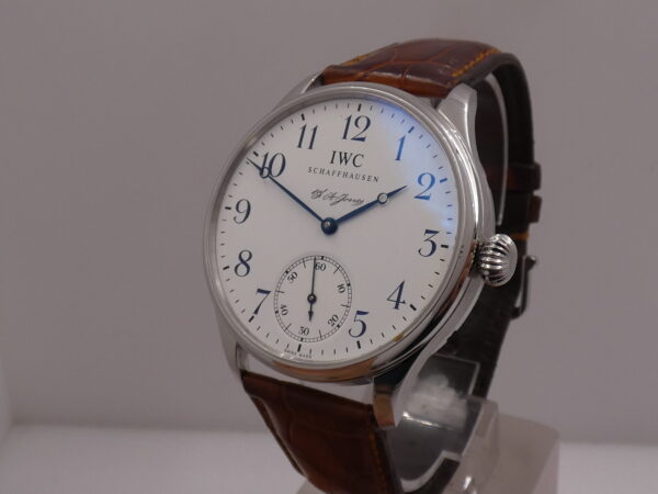 IWC Portuguese Hand-Wound F.A.Jones IW5442 TOP CONDITION FULL SET Carica Manuale Acciaio Limited Edition 3000 al MONDO