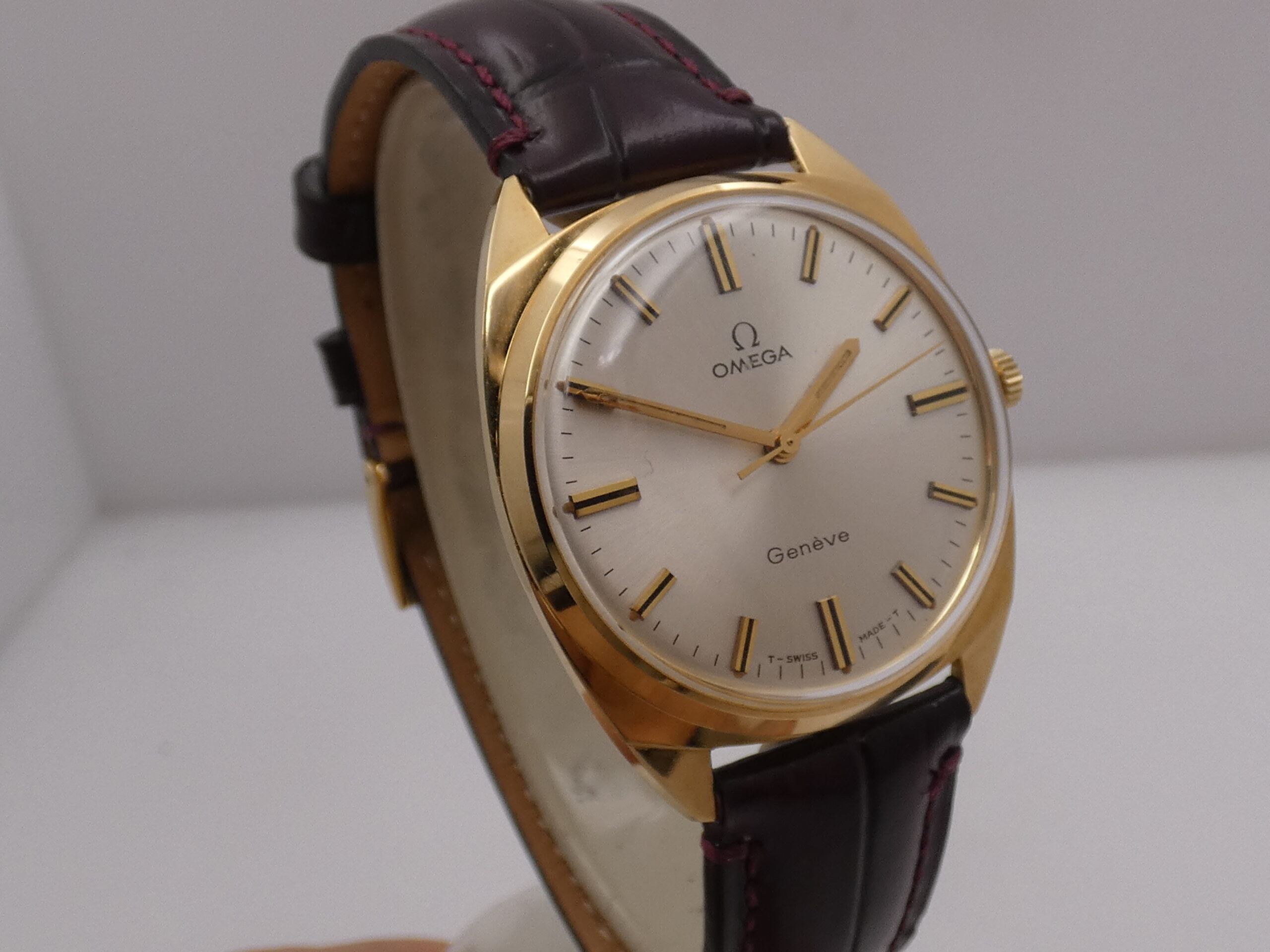 Omega Genève ORO MASSICCIO 18Kt ANNO 1969 Carica Manuale TOP CONDITION With BOX Ref. 181-91008 - immagine 10