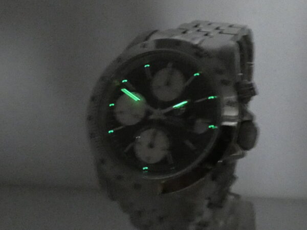 Cronografo Tudor Prince Date 79280P BOX&PAPERS Anno 2003 Automatico Acciaio Braccialato