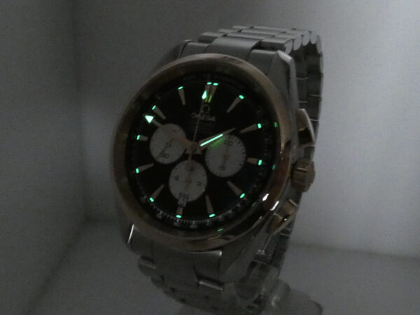 Cronografo Omega Seamaster Aqua Terra BOX&PAPERS Anno 2019 Ghiera Oro Rosa 18Kt Automatico Acciaio