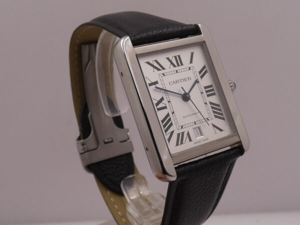 Cartier Tank Solo XL W5200027 BOX&PAPERS Anno 2015 Automatic Date 3800 Acciaio