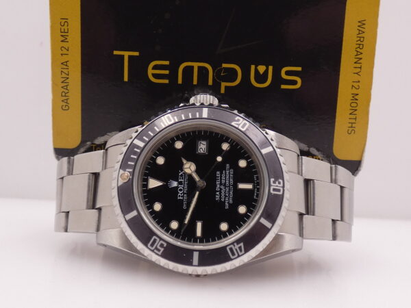 Rolex Sea-Dweller 16660 Spider Dial Faded Bezel ANNO 1983 Halzenut Indexes TOP Automatico Acciaio