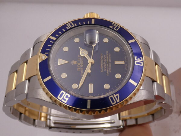 Rolex Submariner Date 16613T SEL NO FORI 18Kt Oro & Acciaio ANNO 2005 Automatico Bracciale Oyster
