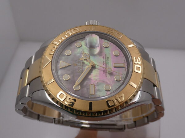 Rolex Yacht-Master 40 16623 Oro Massiccio 18Kt & Acciaio M.O.P. DIAL BOX&PAPERS Anno 2008 Automatico