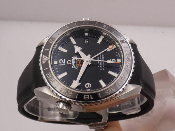Omega Seamaster Planet Ocean GMT Co-Axial BOX&PAPERS Anno 2016 Automatico Acciaio 232.32.44.22.01