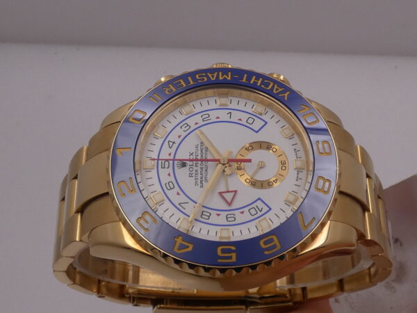 Rolex Yacht-Master II Cronografo REGATA 116688 44mm ORO MASSICCIO 18Kt ANNO 2008 Blue Ceramic Bezel Automatico Countdown