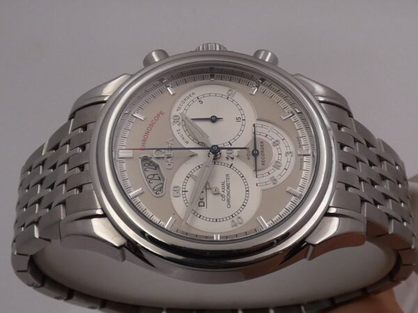 Cronografo Omega De Ville Co-Axial Chronoscope TOP CONDITION WITH PAPERS Anno 2016 Automatico Acciaio 4550.30.00