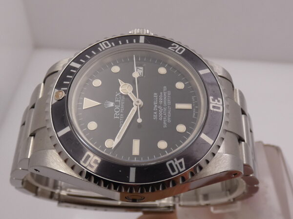 Rolex Sea-Dweller 16660 Spider Dial Faded Bezel ANNO 1983 Halzenut Indexes TOP Automatico Acciaio
