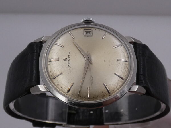 Zenith Stellina Vintage ANNO 1962 APPENA REVISIONATO Acciaio Manaule VINTAGE