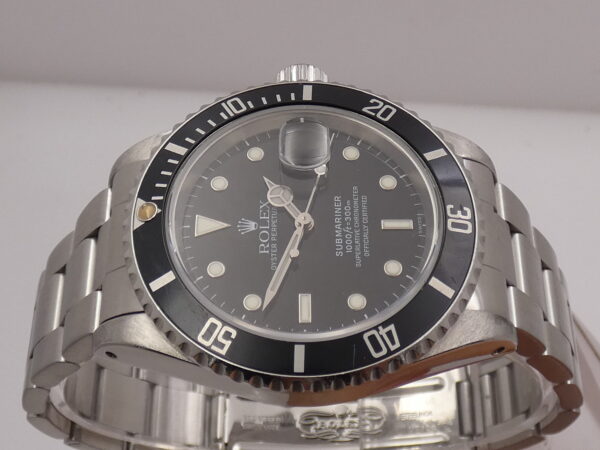 Rolex Submariner Date 16610 "ONLY SWISS" WITH ROLEX SERVICE Anno 1998 Automatico Bracciale Oyster