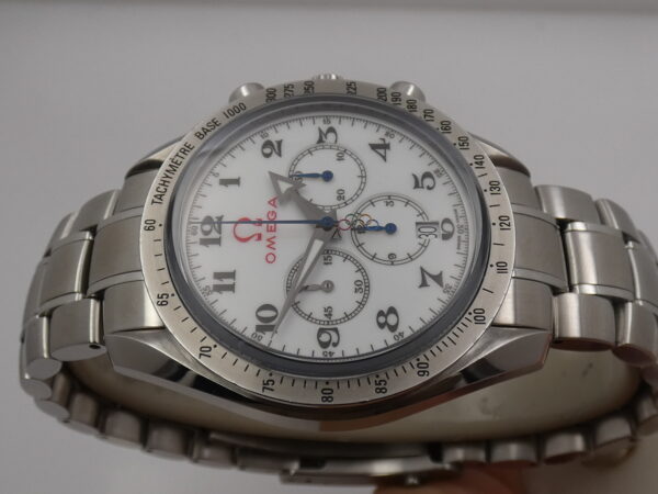Cronografo Omega Speedmaster Broad Arrow Olympic FULL SET TOP CONDITION Automatico Anno 2006 321.10.42.50.04.001 Acciaio Braccialato