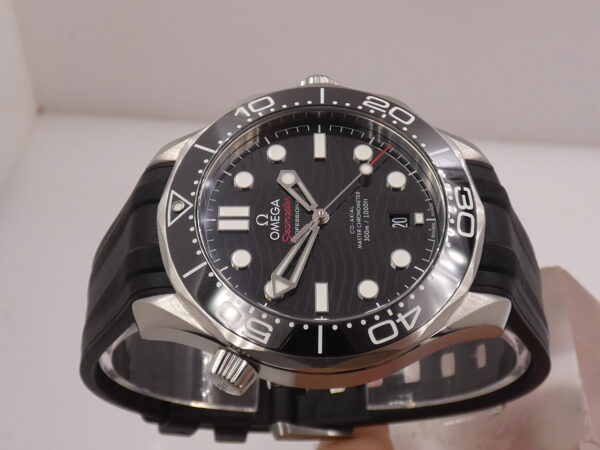 Omega Seamaster Diver 300 M Co-Axial BOX&PAPERS Ceramic Dial & Bezel ANNO 2022 Automatico Acciaio LIKE NEW METAS Master Chronometer