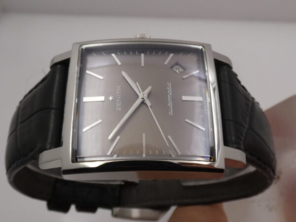 Zenith New Vintage 1965 TOP CONDITION WITH PAPERS Anno 2014 Automatic Date Acciaio 03.1965.670