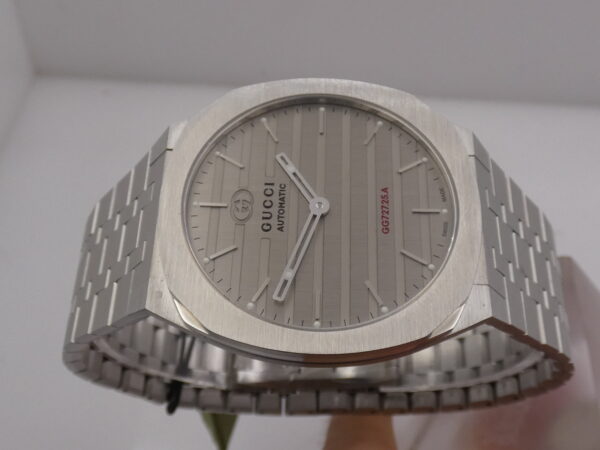 Gucci 25H Ultra Thin 40mm NEW BOX&PAPERS Marzo 2026 Automatic Microrotor GG727.25A Mai Indossato Acciaio