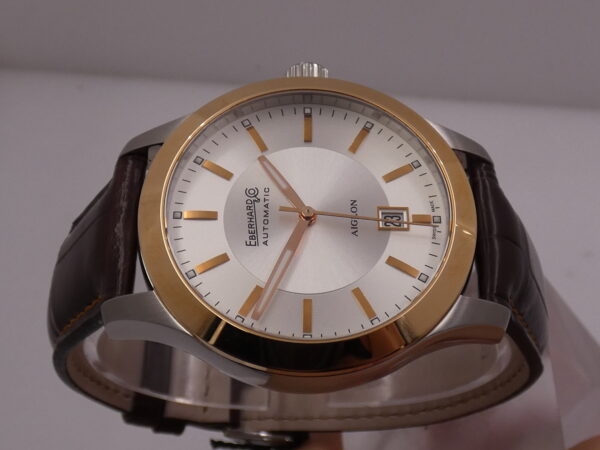 Eberhard & Co. Aiglon Grande Taille 42030 41mm NEW BOX&PAPERS Ghiera Oro Rosa 18Kt ANNO 2026 Automatico MAI INDOSSATO