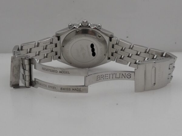 Cronografo Breitling Chronomat A13047 With BOX Automatico Acciaio Bracciale Pilot Anni 90's