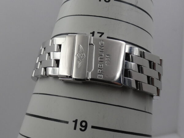 Cronografo Breitling Chronomat A13047 With BOX Automatico Acciaio Bracciale Pilot Anni 90's
