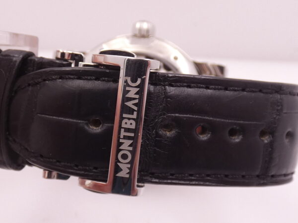 Cronografo Montblanc Nicolas Rieussec Monopoussoir Reserve De Marche 72h 104981 NEW BOX PAPERS & STICKERS Marzo 2026 Manuale